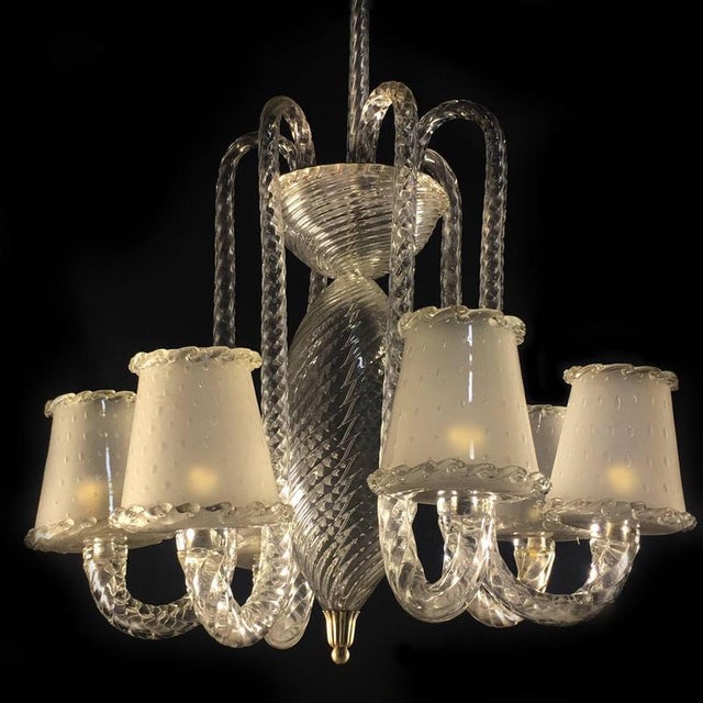 Vintage Chandelier in Murano, 1940s For Sale - Image 15 of 18