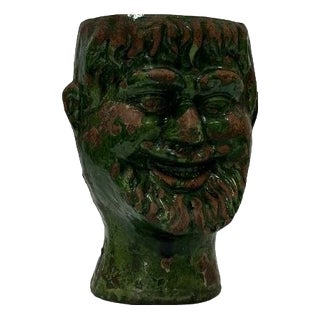 Anthropomorphic Terracotta Vase, Sicily, 1950s For Sale