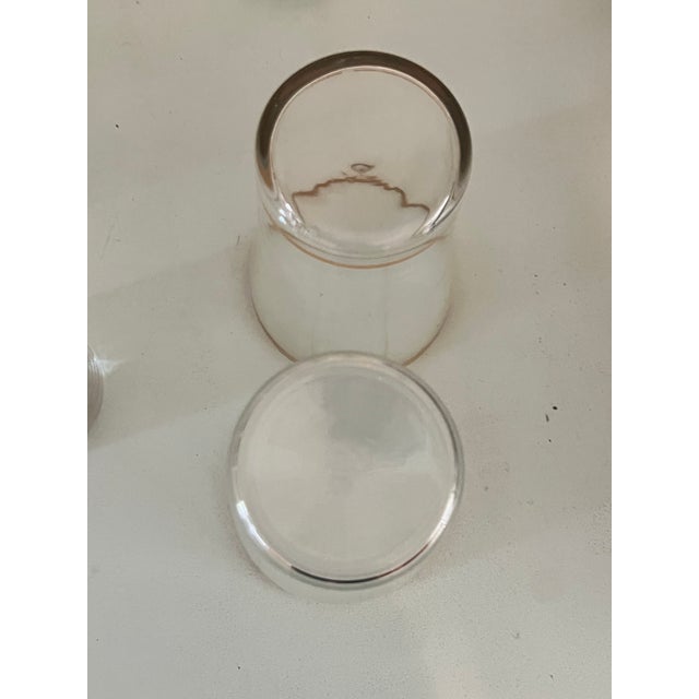 Vintage Glassware Set With Gold Trim - Set of 6 For Sale - Image 4 of 4