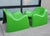 Mid-Century Modern 1960s Mid Century Modern Green Fiberglass Toga Lounge Chairs- Set of 2 For Sale - Image 3 of 12