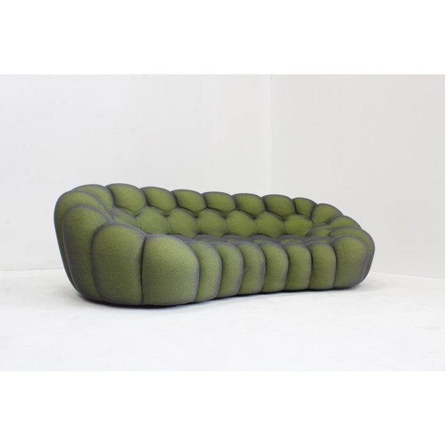 Bubble Sofa in Green from Roche Bobois, 2010s For Sale - Image 12 of 12