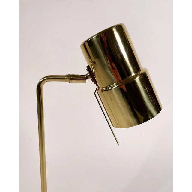 Scandinavian Brass Table Lamp Model B-195 by Hans-Agne Jakobsson Ab Markaryd, 1970s For Sale - Image 4 of 13