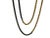 Modern Vintage Givenchy Gold & Hematite Thick Chain Necklace For Sale - Image 3 of 6