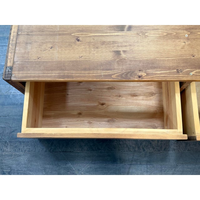 Eastern King Size Custom Six Drawer Platform Bed For Sale - Image 12 of 12