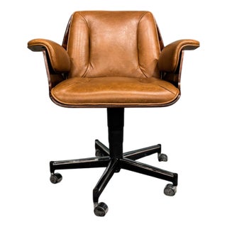 “Dinamarquesa” Armchair in Rosewood & Leather, Carlo Fongaro, 1970s - Lot 257C For Sale