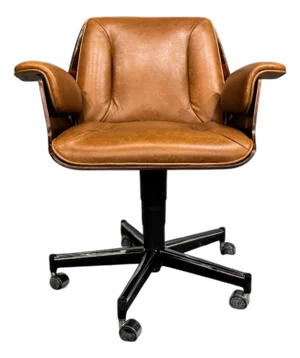 “Dinamarquesa” Armchair in Rosewood & Leather, Carlo Fongaro, 1970s - Lot 257C