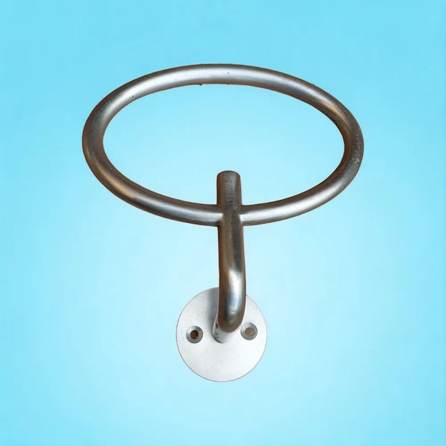 Metal Clito Model Hangers by Sergio Mazza and Giuliana Gramigna for Artemide, Italy, 1960s, Set of 6 For Sale - Image 7 of 8