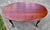 Pennsylvania House Solid Cherry Coffee Table Queen Anne Oval Vintage Cocktail For Sale - Image 10 of 15