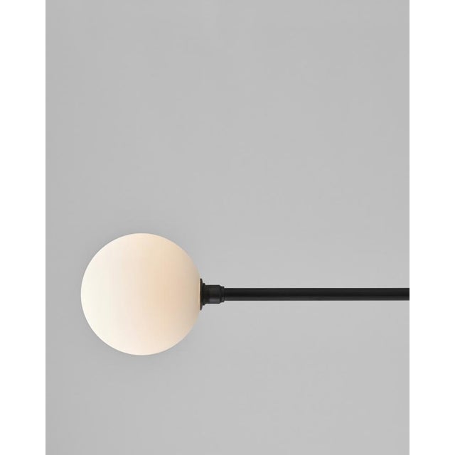 This black metal floor lamp is lightly used and in good shape. It may be worth noting that this floor lamp comes from a...