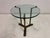 Bronze and Glass Side Table by Peter Ghyczy, 1980s For Sale - Image 6 of 10