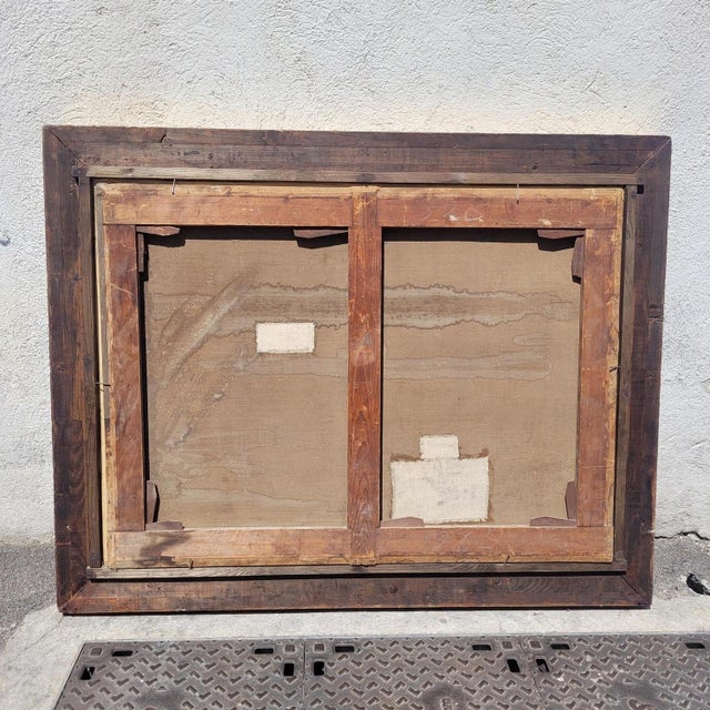 Mythological Scene, 1800s, Oil on Canvas, Framed For Sale - Image 12 of 18