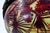 Burgundy Galle French Art Deco Cameo Pine Cone Bowl Pendant Light 1920s For Sale - Image 8 of 15