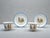 Dive into nostalgia with this rare pair of porcelain teacups/breakfast cups by Richard Ginori. The decoration, attributed...