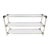 Chrome and Acrylc Glass Console Table, 1970s For Sale - Image 14 of 14