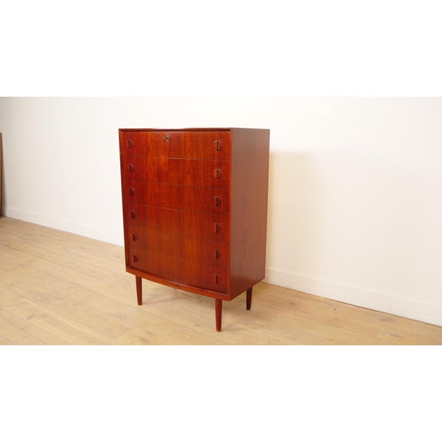 Vintage Chest of Drawers in Teak from Henning Kjaernulf, 1950s For Sale - Image 3 of 10