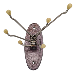 Modernist Wall Hook in Metal, 1950s-1960s