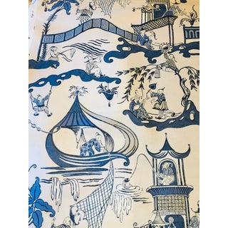 Sanderson Chinoiserie Fabric- 2.5 Yards For Sale
