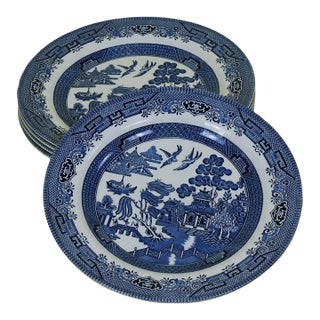 Set of 5 Vintage China Plates For Sale