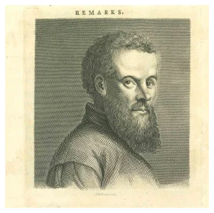 Thomas Holloway, Portrait, Original Etching, 1810