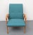 1950s Blue Armchair, 1950s For Sale - Image 5 of 12