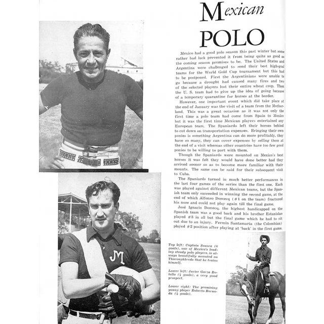 Polo Magazine Summer-Fall 1955 Blind Brook Polo Club Purchase, New York Program For Sale - Image 17 of 18