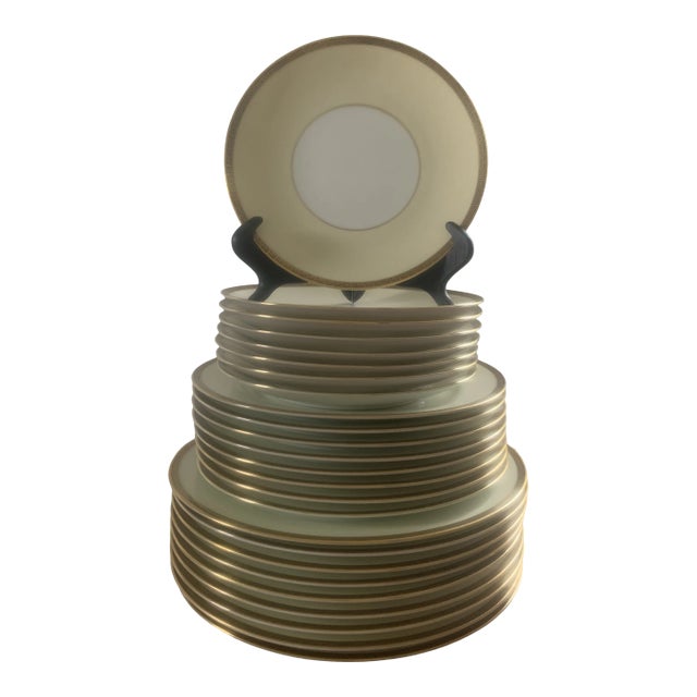 Greek Key Rimmed China by Noritake For Sale