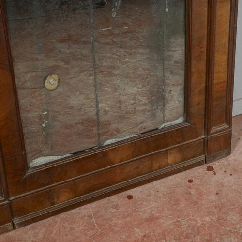 Empire Mirror in Walnut For Sale - Image 4 of 9