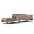 Mid 20th Century Adrian Pearsall for Craft Associates 2300-S Mid Century Walnut Boomerang Sofa For Sale - Image 5 of 9