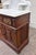 Antique Late 1800s Victorian Walnut Marble Top Washstand For Sale - Image 4 of 12