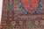 Red Authentic 19th Century Persian Senneh Red Handmade Wool Carpet For Sale - Image 8 of 9