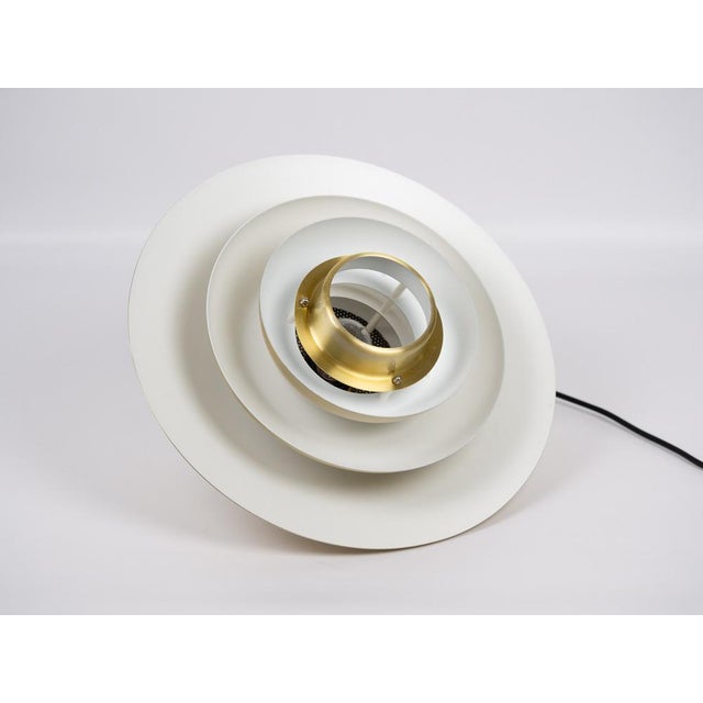 Metal Vintage Danish Verona Lamp by Kurt Wiborg for Jeka, 1980s For Sale - Image 7 of 13
