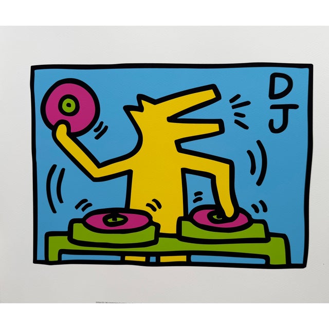 Keith Haring, Untitled (Dj) 1983, 2000s, Paper For Sale - Image 8 of 8