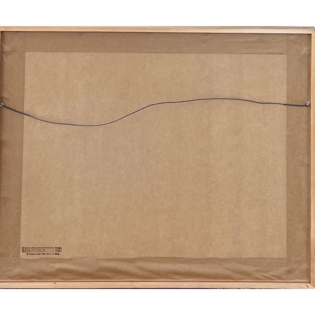 Ed Baynard, Zen Minimalist Flowers Etching American Modernist Ed Baynard Pop Art Print For Sale In Miami - Image 6 of 6