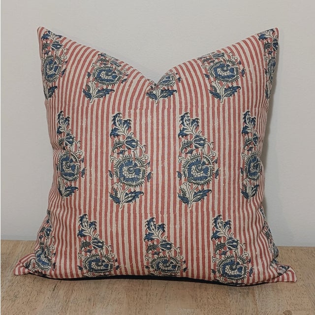 CUSTOM LISTING FOR MEGAN H - single 20" pillow front and back with hypoallergenic faux down insert. Carolina Irving fun...