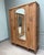 Art Deco Three-Door Oak Wardrobe, 1930s For Sale - Image 12 of 12
