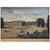 This etching engraving shows the south facade of Kensington Palace from the end of the slope by the verges of the Great...