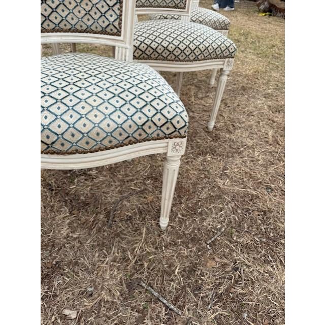 Fine 19th Century Louis XVl Dining Chairs - Set of 6 For Sale - Image 15 of 17