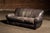 2000 - 2009 Vintage Leather Sofa in Black by Klaussner For Sale - Image 5 of 10