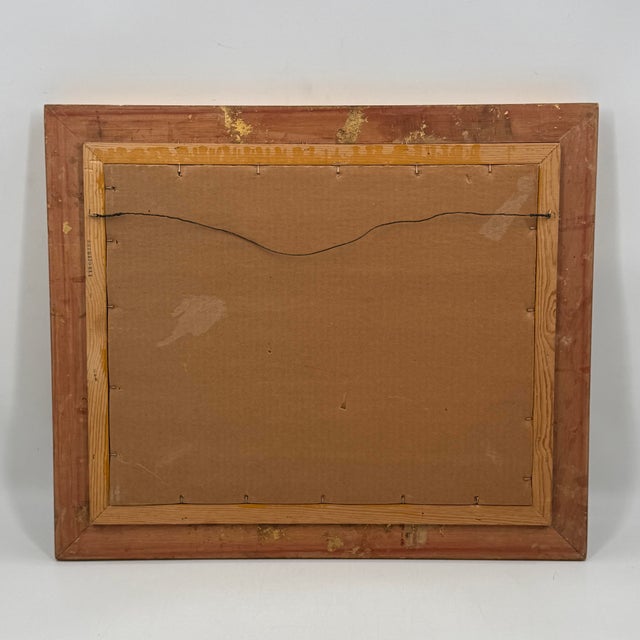 Vintage Original Pencil Drawing French Bakery Still Life Signed Paul Besse For Sale - Image 9 of 11