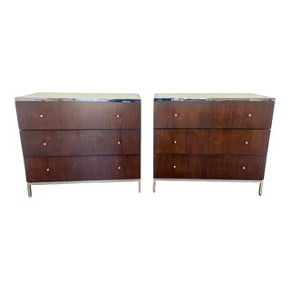 Mitchell Gold Bob Williams Manning 3-Drawer Chests - Set of 2 For Sale