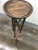 Mid 19th Century Mid 19th Century Regency Style Mahogany Pedestal Plant Stand With Bronze or Brass Beaded Trim For Sale - Image 5 of 10