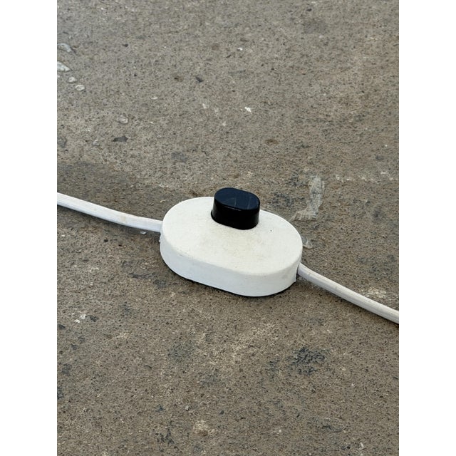 Mid-Century Modern Swedish Turned Pine Floor Lamp with Swan-Neck Arm, 1970s For Sale - Image 10 of 12