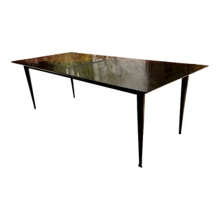 Vintage Mid-Century Walnut Baker Dining Table For Sale