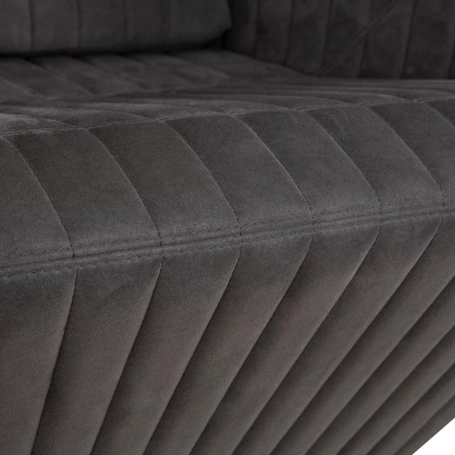 Facet Armchair in Gray Fabric from Ligne Roset For Sale - Image 6 of 17
