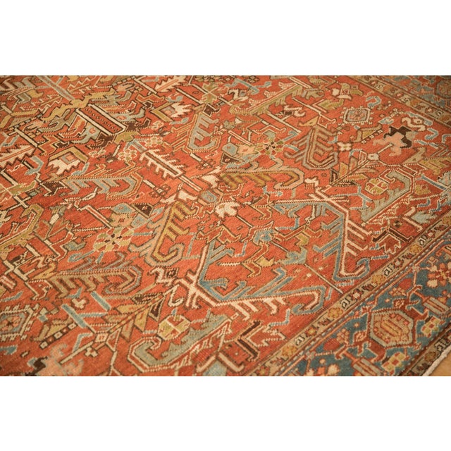 Vintage Heriz Carpet - 7'10" x 11' For Sale - Image 13 of 13