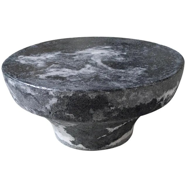 Marble Salt Meditation Stool by Roxane Lahidji For Sale - Image 11 of 11