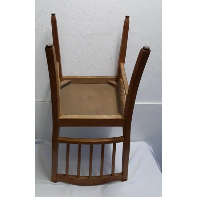 1960s Wooden Side Chair, 1960s For Sale - Image 5 of 6