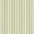 SAMPLE - Schumacher Emma Stripe Narrow Wallpaper In Leaf For Sale