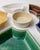 Brown Vintage Japanese Studio Ceramic Snack Bowls with Outer Shell and Integrated Tray, 1980s, Set of 2 For Sale - Image 8 of 14