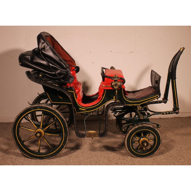 Childrens Carriage Replica of a Milord Carriage For Sale - Image 5 of 15